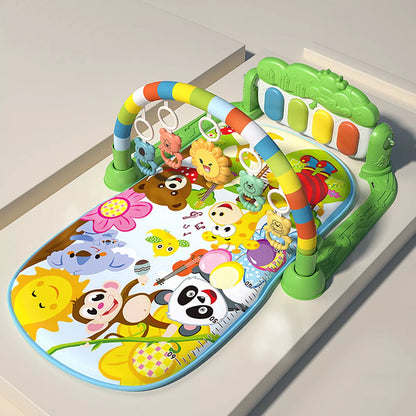 Tapis d’Éveil - KiddoMat™ - Forêt Enchantée Verte